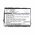 Helyettes�t� ad�vev� akku SX800 KEBT-086-B 700mAh 2.52Wh