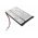 Helyettes�t� gps akku StreetMate GP-43 W423759 1200mAh 4.44Wh Li-Ion