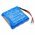 Helyettes�t� m�r�m�szer akku KF4 BP-53 2600mAh 37.44Wh