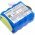 Helyettes�t� orvosi eszk�z akku Nihon Kohden OPV 1500 NKB-302 2100mAh 20.16Wh 9.6V