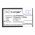 Helyettes�t� diktafon akku Pocket Memo DPM6000/ACC8100 1250mAh 4.63Wh