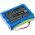 Helyettes�t� m�r�m�szer akku P 9020 / 301-62-412 3400mAh 37.74Wh
