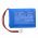 Helyettes�t� zsebl�mpa akku Miniform COB LED 03.5318 1000mAh 3.7Wh