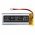 Helyettes�t� zsebl�mpa akku Mini Slim 03.5387 3.7V 1000mAh