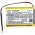 Helyettes�t� vezet�k n�lk�li akku ad� PB24ND-TX GPB 783448 1800mAh 6.66Wh Li-ion
