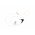 Helyettes�t� GES-13 ultrak�nny� diszkr�t f�lhallgat� 60cm spir�lk�bel 3,5mm jack csatlakoz�