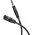 Goobay XLR 3-Pin - 6,35mm TRS k�bel 2m szimmetrikus mono