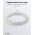 Goobay szigetelt r�zhuzal 10m feh�r 0,14mm2 18x0,1mm