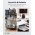 Goobay hajl�tott Kaltger�te h�l�zati k�bel 1,5m fekete 3*0,75mm2 CEE7/7 (Typ E/F) dug� 90� C13