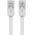 Goobay CAT 5e lapos U/UTP h�l�zati k�bel feh�r CCA 1,5x6,0 mm
