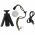 XCell MULTI-Light Roly-Poly l�mpa 253lm k�zm�ret� USB-C �jrat�lthet� �llv�nnyal �s v�llp�nttal