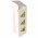 Kartonb�l k�sz�lt v�d�doboz, pontosan illeszkedik 1 db 21700 akku