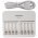 Panasonic 8-fogas gyors t�lt� NiMH AA AAA 1,2V