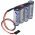 Vev� akkupakk AA Mignon ceruza 4,8V 2700mAh 4db/csomag Graupner csatlakoz� NiMH