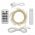 Lotti cluster f�nyf�z�r 200 mikro-LED melegfeh�r 2m USB 67240
