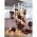 Konstsmide LED dekor f�nyf�z�r 16 LED melegfeh�r 3176-103 alum�nium dr�tg�mb O4cm elemes