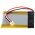 Helyettes�t� akku Sennheiser PXC 550 AHB413645PCT 3,7V 650mAh fejhallgat� Li-Polymer
