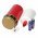 LED s�rjelz� piros gyertyaf�ny 13,2x7,3cm 2x AA Mignon ceruza LR6 elemmel