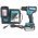 Makita DDF485RFJ akkus f�r�-csavarbehajt� k�szlet 18V 2x3,0Ah t�lt� Makpac Gr.2 Li-Ion