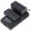 Nitecore 2x t�lt� NP-FM500H/NP-F730/NP-F750/NP-F770/NP-F970/NP-F550 akku,f�nyk�pez�g�p,videokamera