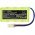 Helyettes�t� v�szvil�g�t�s akku Lithonia ELB0502N / CUSTOM-45 2000mAh 9,6Wh