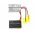 Helyettes�t� kamera akku EV0200 / HPP452030 440mAh/1.63Wh