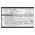 Helyettes�t� vonalk�dolvas� akku Panasonic Toughbook CF-P2 CF-VZSU33 1800mAh 6,66Wh