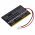 Helyettes�t� b�bi�r akku Uniden UBW2010C YK553759 1250mAh 4.63Wh