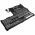 Helyettes�t� laptop akku Fujitsu Stylistic Q704 CP642113-01 4150mAh 44.82Wh