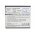 Helyettes�t� telefon akku Huawei U6100 HB4A1 1100mAh 4.07Wh