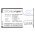 Helyettes�t� telefon akku Kyocera Kona S2150 SCP-50LBPS 950mAh 3.52Wh