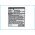 Helyettes�t� telefon akku Sagem my721x 287196843 3.7V 700mAh 2.59Wh Li-Ion