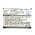 Helyettes�t� pda pocket pc akku HTC Galaxy GALA160 1100mAh 4.07Wh
