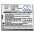 Helyettes�t� telefon akku Plum E800 PM-BATE800 1100mAh 4.07Wh