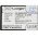 Helyettes�t� telefon akku Samsung SCH-I400 EB504465YZ 1750mAh 6.48Wh 3.7V