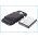 Helyettes�t� telefon akku Samsung SCH-i920 AB944757GZ 3200mAh fekete h�tlap 3.7V 11.84Wh