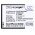 Helyettes�t� telefon akku ZTE Blade Q Lux Li3822T43P3h675053 2300mAh 8.74Wh