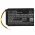 Helyettes�t� hangsz�r� akku PWM-10T 2200-32400-001 1100mAh 4.07Wh