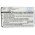 Helyettes�t� m�dialej�tsz� akku GEX-XMP3 XM-6900-0004-00 800mAh