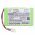 Helyettes�t� m�r�m�szer akku RD6000 61/160-0038-00 3900mAh 28.08Wh