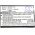 Helyettes�t� biztons�gi kamera akku Renkforce BP-5L 1400mAh 5.18Wh 1373174 3.7V