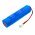 Helyettes�t� zsebl�mpa akku NOVA R 03.5381 5000mAh 18.5Wh Li-ion 3.7V