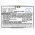 Helyettes�t� m�r�m�szer akku G1 UG-1LH 1600mAh 5.92Wh