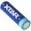 Xtar 14500 Li-Ion akku 3.7V 800mAh, �rintkez� fejjel