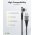 Goobay USB-C-USB-A textilk�bel f�m csatlakoz�kkal 0,5m 15W 3A