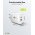 Goobay USB-C PD GaN gyorst�lt� 65W 1x USB-C 1x USB-A feh�r - A k�szlet erej�ig!