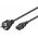 Goobay t�pk�bel 1,5m fekete 3x0,75mm2 v�d�f�ldes hybrid dug� (Typ E/F, CEE7/7) - C13 aljzat