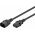 Goobay k�sz�l�k t�pk�bel hosszabb�t� 2m fekete 3x0,75mm2 C14 > C13