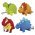 Emos LED d�n�s kulcstart� brontosaurus