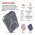 EMOS Powerbank k�ls� akku WI 1046, 10000mAh, 20W, Wireless t�lt�s, MagSafe compatibilis, sz�rke